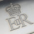 1977 Elizabeth II 25th Coronation Jubilee Sterling Silver 1 Pound Stamp Replica 32g